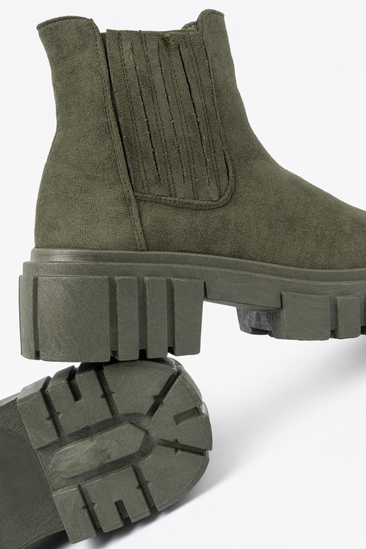 zelená farba čižmy z flexibilnými InstaInkami