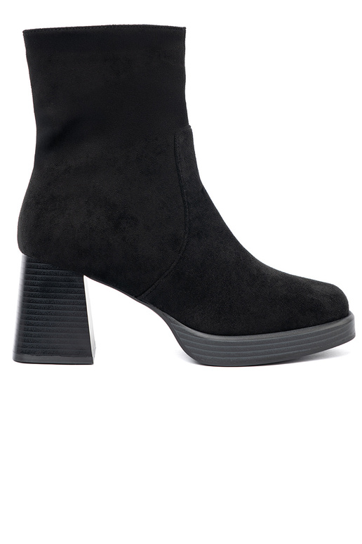 Elegantný štýl čierna čižmy na stabilnej tyči