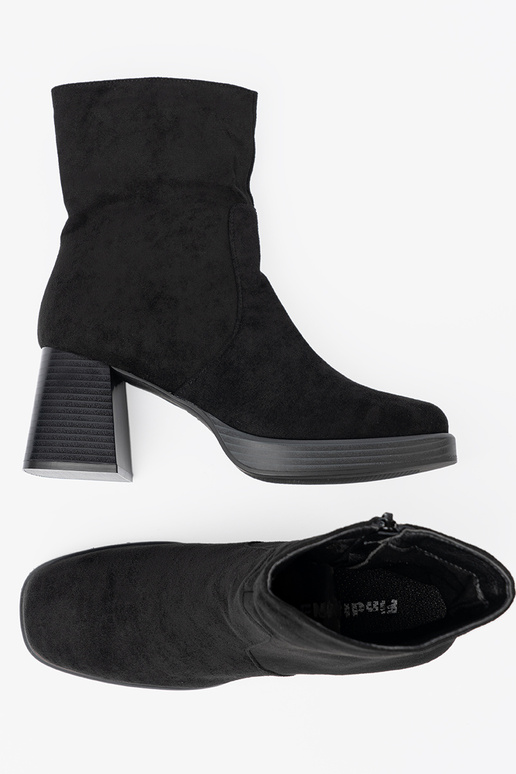 Elegantný štýl čierna čižmy na stabilnej tyči