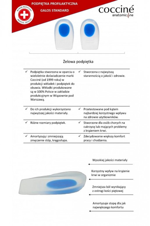 COCCINE GALOS Ponožky na podpätku Zapnuté OstrogiŻelu COCCINE GALOS Ponožky na podpätku Zapnuté OstrogiŻelu