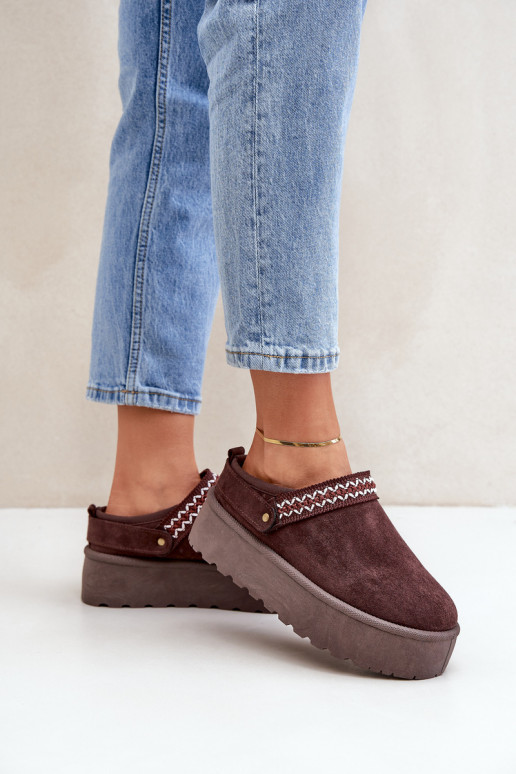 Snehule S Ornatem Haftem CzekoladoIne Selithria