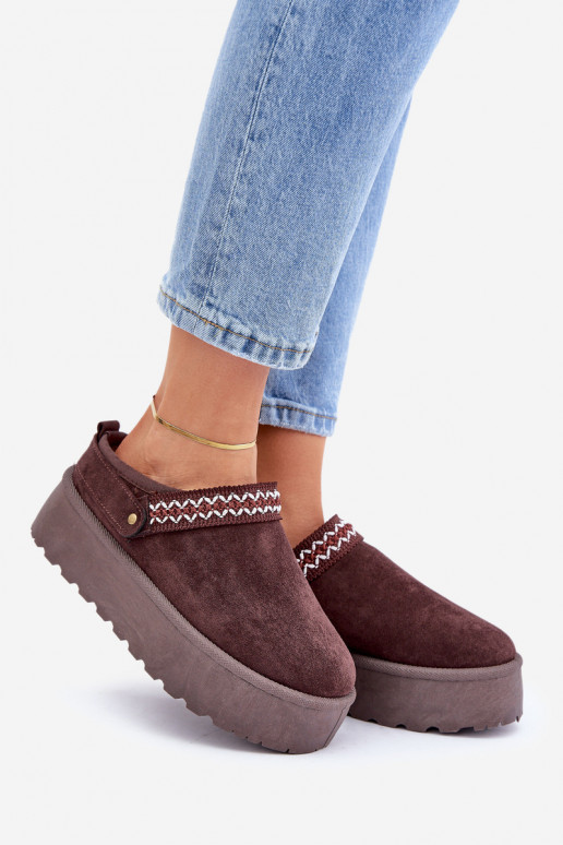 Snehule S Ornatem Haftem CzekoladoIne Selithria