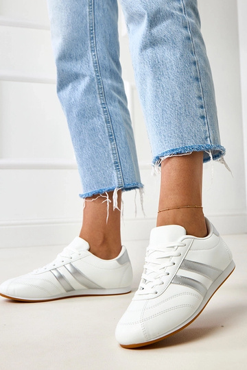 Biele teniskové topánky so... 2