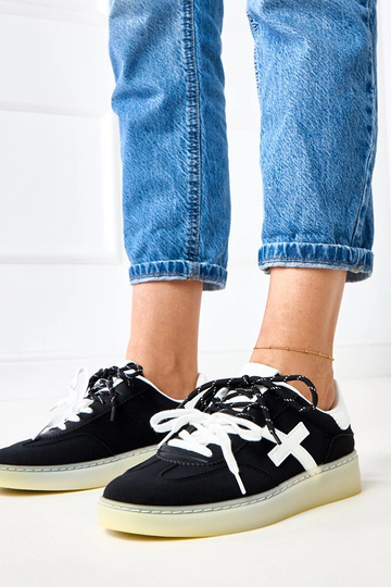 Čierne tenisky na platforme...