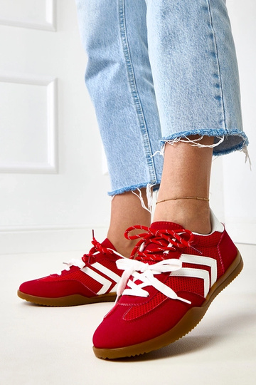 Červené športové topánky na... 2