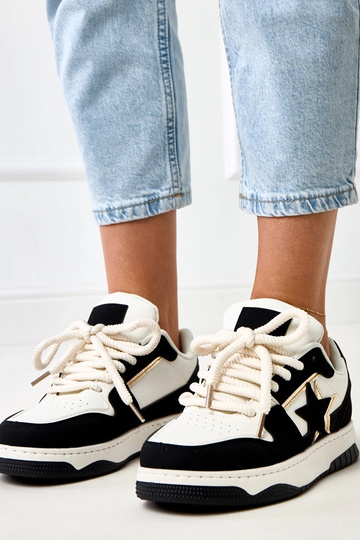 Čierno-biele platformové...