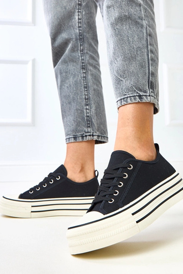 Čierne platformové topánky... 2