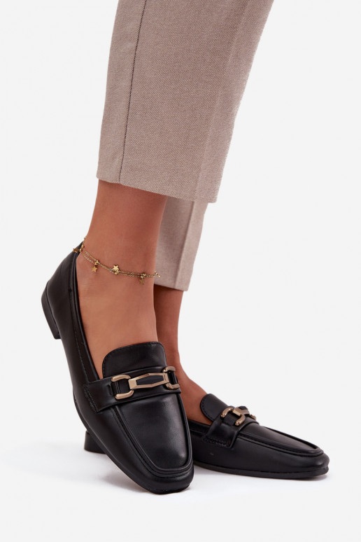 topánky Mokasíny Dámske s ozdobami čierna Priscelle