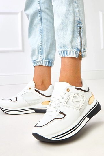 Bielo-čierne tenisky na... 2