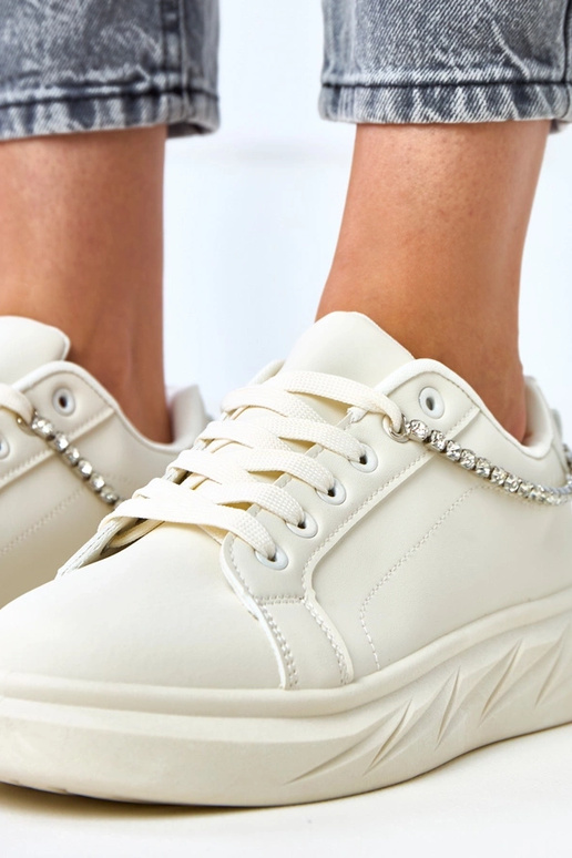 Pieskové tenisky na platforme s...