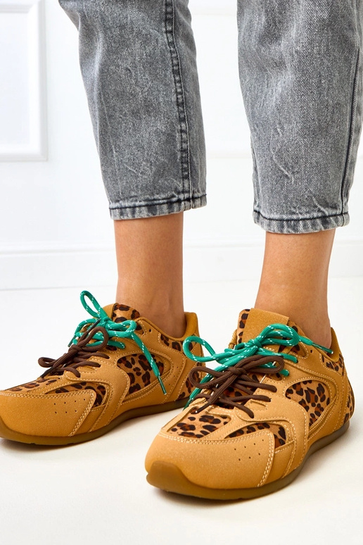 Leopardie vzorované športové tenisky...