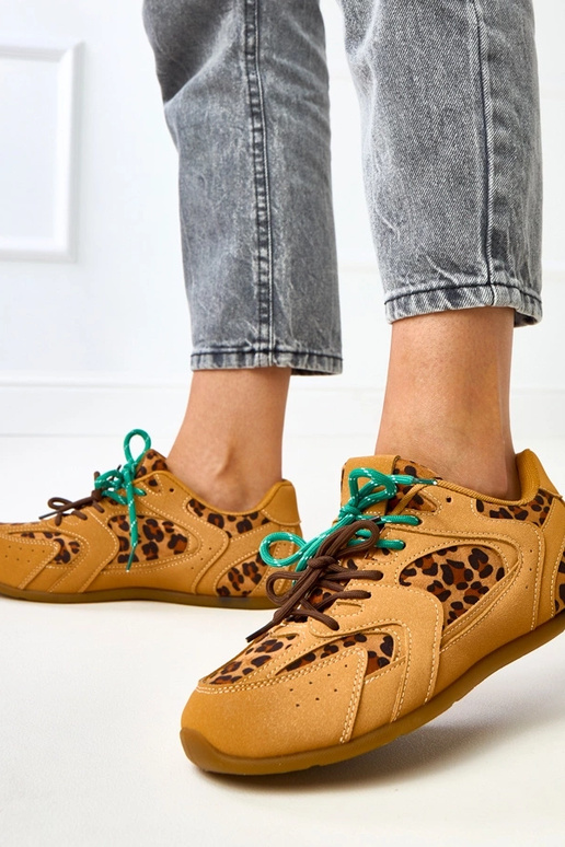 Leopardie vzorované športové tenisky...