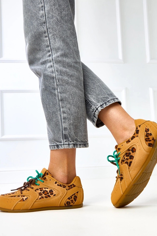 Leopardie vzorované športové tenisky...