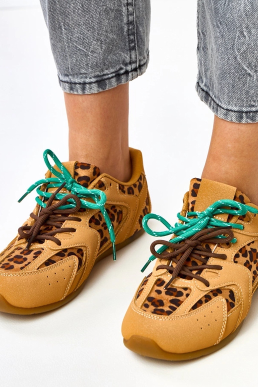 Leopardie vzorované športové tenisky...