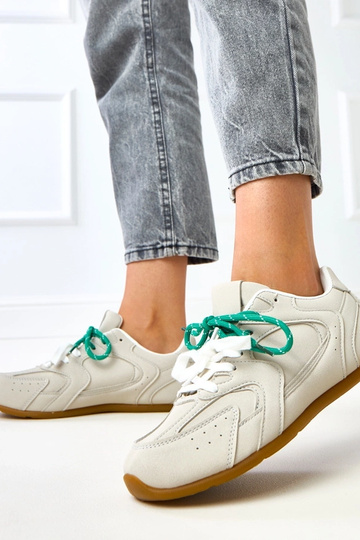 Šedé športové tenisky s...