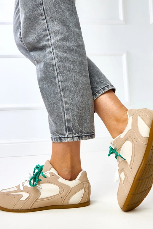 Pieskové športové tenisky s dvojitým...