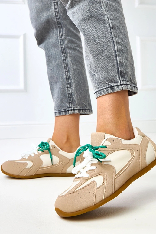 Pieskové športové tenisky s dvojitým...