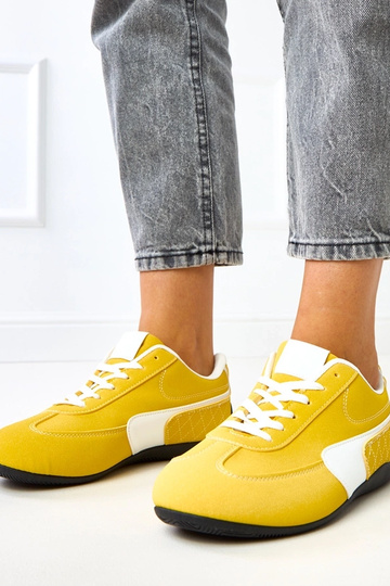 Žlté športové tenisky s...