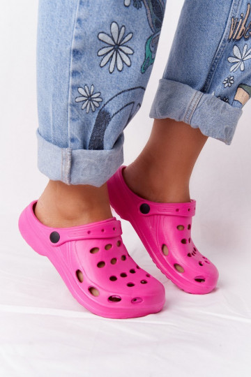 Dámske Papuče sandále Zapnuté Basen Ružová Ľahké papuče EVA