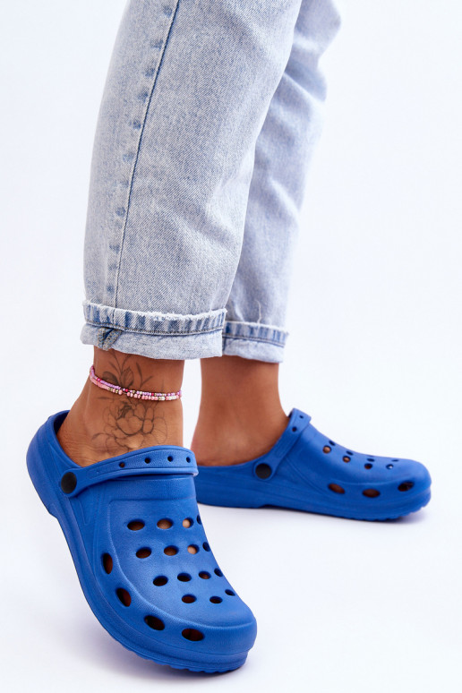 Dámske Papuče Modrá Penové Crocsy EVA Dámske Papuče Modrá Penové Crocsy EVA