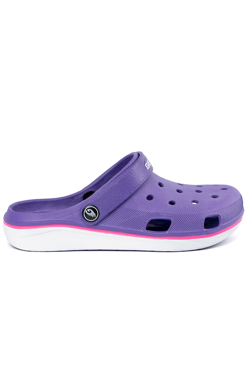 Fialová topánky typu Crocs Fialová topánky typu Crocs