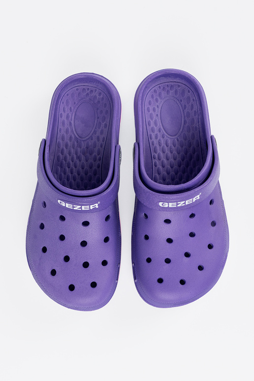Fialová topánky typu Crocs Fialová topánky typu Crocs