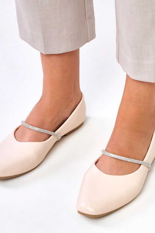 Pieskové baleríny s dekoratívnym...