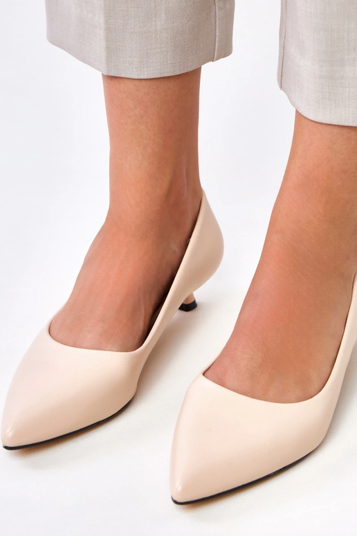 Pieskové topánky na nízkom podpätku,...