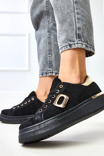 Čierne tenisky s platformou...