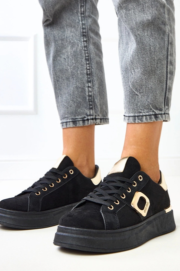 Čierne tenisky s platformou... 2