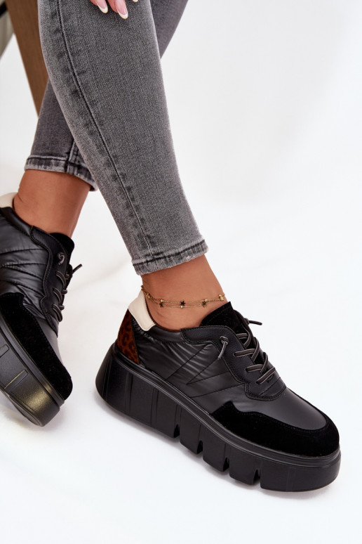 tenisky Tenisky model obuvi Dámske s platformou Vinceza 58565 čierna tenisky Tenisky model obuvi Dámske s platformou Vinceza 58565 čierna