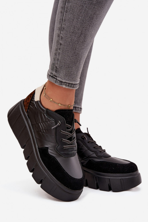 tenisky Tenisky model obuvi Dámske s platformou Vinceza 58565 čierna tenisky Tenisky model obuvi Dámske s platformou Vinceza 58565 čierna