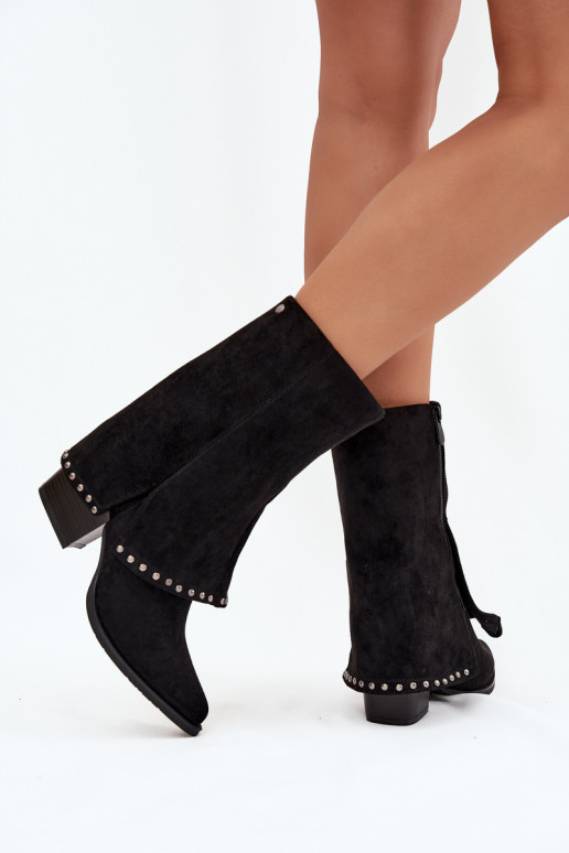 Teplé čižmyINyIniniętą CholeInką Vinceza 16516 čierna