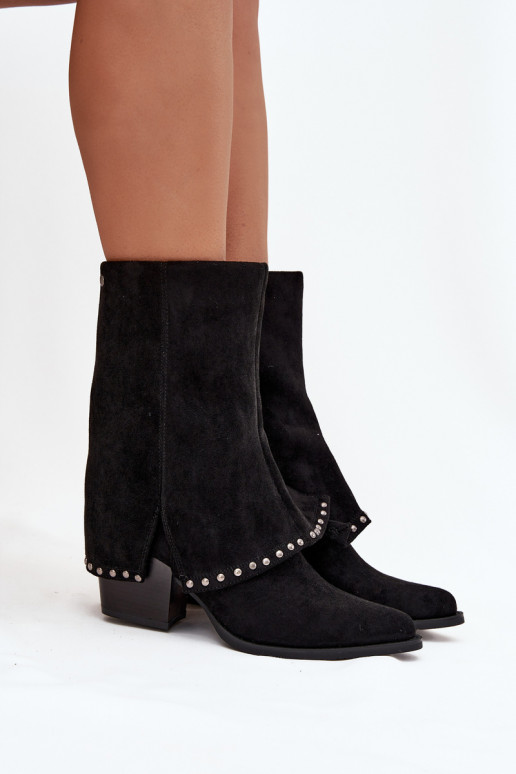 Teplé čižmyINyIniniętą CholeInką Vinceza 16516 čierna