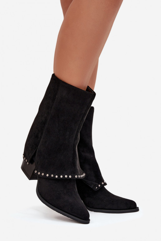 Teplé čižmyINyIniniętą CholeInką Vinceza 16516 čierna