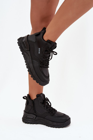 tenisky Dámske s platformou Big Star SS274509 čierna