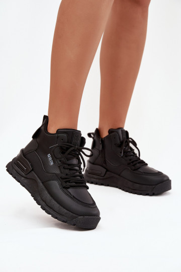 tenisky Dámske s platformou Big Star SS274509 čierna 2