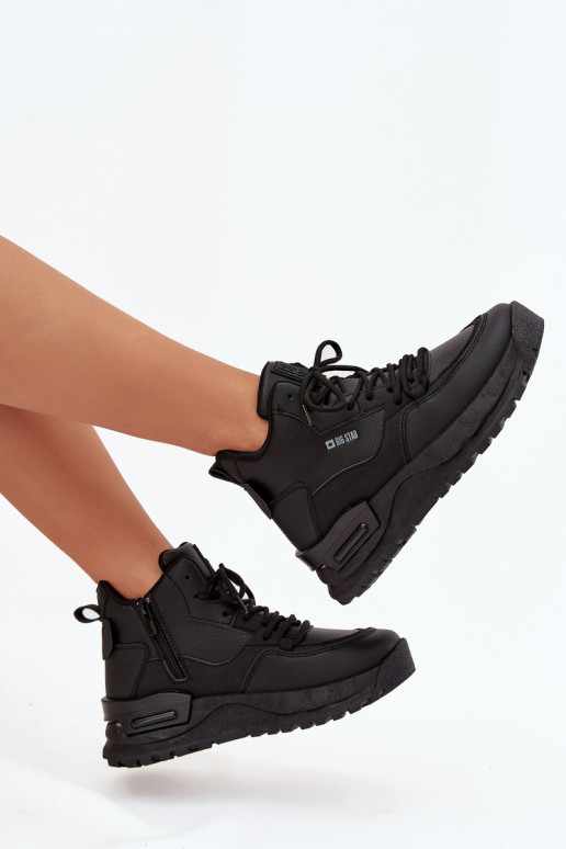 tenisky Dámske s platformou Big Star SS274509 čierna