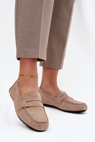 Mokasíny Mokasíny Dámsky byt béžová Roseline 2