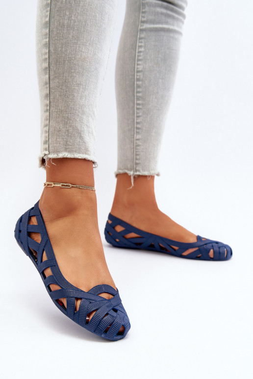 Dámske Guma Balerínky tmavomodrá Salam Dámske Guma Balerínky tmavomodrá Salam