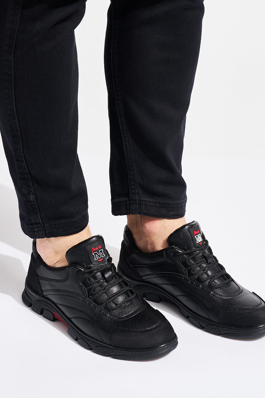 Čierne športové pánske topánky