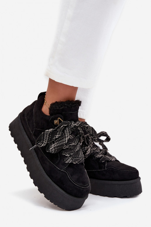 so šnúrkami Snehule Dámske s platformou zahriať sa s kožušinou vo vnútri čierna Tavelle so šnúrkami Snehule Dámske s platformou zahriať sa s kožušinou vo vnútri čierna Tavelle