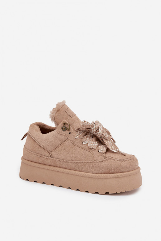 so šnúrkami Snehule Dámske s platformou zahriať sa s kožušinou vo vnútri béžová Tavelle so šnúrkami Snehule Dámske s platformou zahriať sa s kožušinou vo vnútri béžová Tavelle