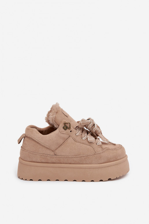 so šnúrkami Snehule Dámske s platformou zahriať sa s kožušinou vo vnútri béžová Tavelle so šnúrkami Snehule Dámske s platformou zahriať sa s kožušinou vo vnútri béžová Tavelle