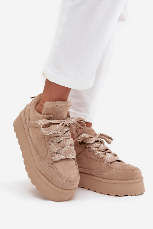 so šnúrkami Snehule Dámske s platformou zahriať sa s kožušinou vo vnútri béžová Tavelle so šnúrkami Snehule Dámske s platformou zahriať sa s kožušinou vo vnútri béžová Tavelle