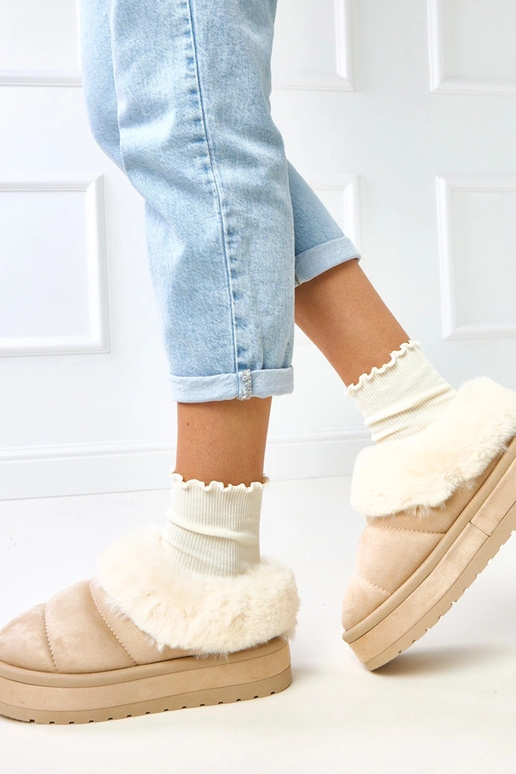 Pieskové krátke snehové topánky...