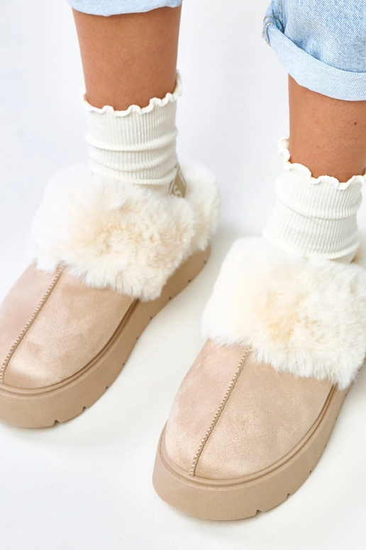 Pieskové krátke snehové topánky...