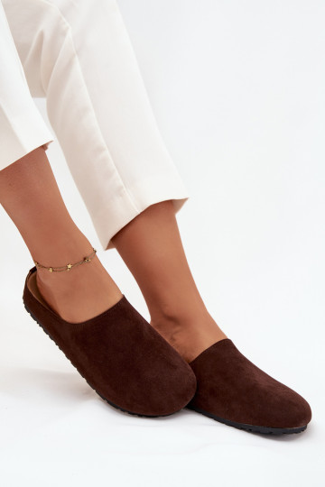 Papuče Dreváky Dámske s platformou CzekoladoIne Sylviane