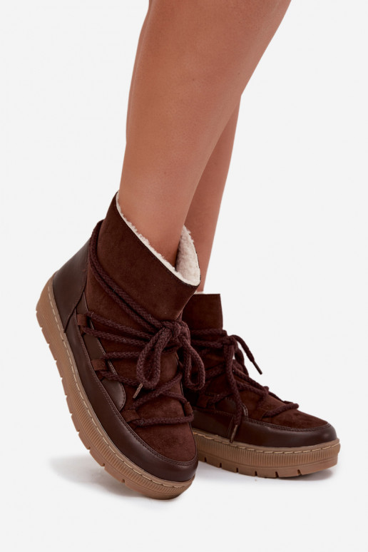 Snehule Dámske so štýlovými detailmi CzekoladoIne Rebekah Snehule Dámske so štýlovými detailmi CzekoladoIne Rebekah