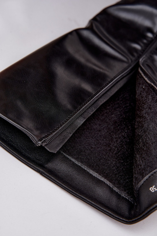 dámske čižmy Zapnuté Nízkaj Szpilce zahriať sa z eko kože čierna Márcellia dámske čižmy Zapnuté Nízkaj Szpilce zahriať sa z eko kože čierna Márcellia